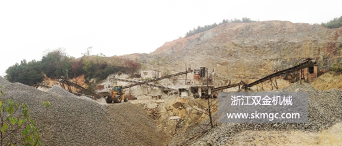 浙江双金机械砂石生产线